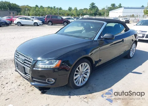 2011 Audi A5 2.0T Premium z USA, uszkodzony, nr VIN WAULFAFH3BN019742